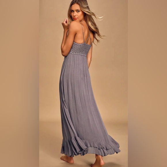 Free People Adella Maxi Slip Dress - Picture 2 of 15